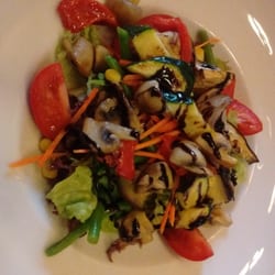 Vent d' Aran - Ensalada de xampinyones y verduras asadas