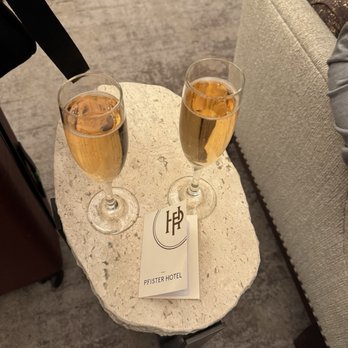 The Pfister Hotel - Welcome drink - Hotels Near Me - Milwaukee, Wisconsin The Pfister Hotel - Welcome drink - Hotels Near Me - Milwaukee, Wisconsin