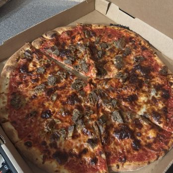Mr Z's - Large meatball pizza - Cheesesteaks Near Me - Key West, Florida