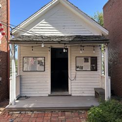 One room schoolhouse.