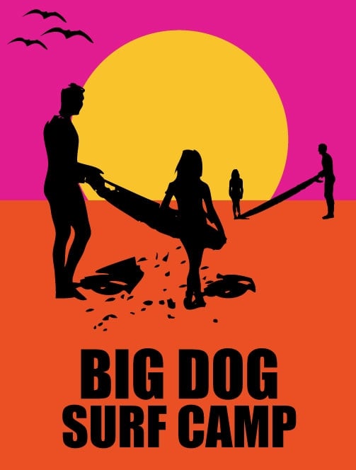 Big Dog Summer Surf Camp Logo