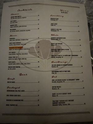 Menu photo 2 Ava June Tulsa, OK