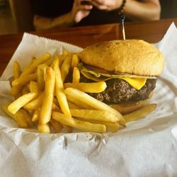 Swamp Water Cafe - Bison burger