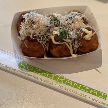 Sozai Banzai - Takoyaki- sooo good - Ramen Near Me - Arlington Heights, Illinois Sozai Banzai - Takoyaki- sooo good - Ramen Near Me - Arlington Heights, Illinois
