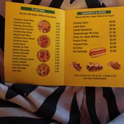 Halal R Us - Menu 2019
