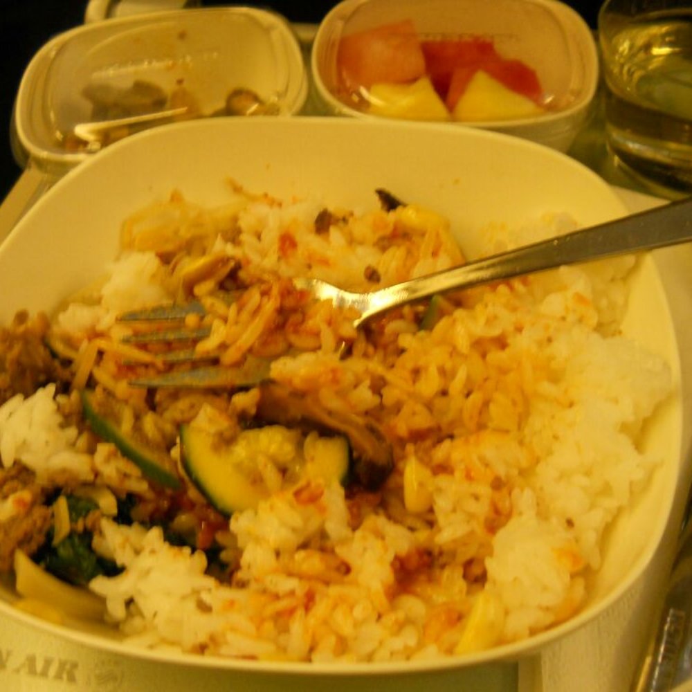 Korean Air - Beef Bibimbap Mixed - Airlines Near Me - Seattle, Washington