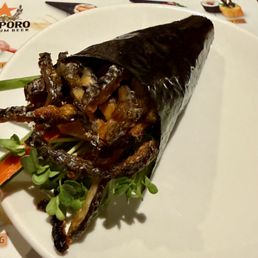 Salmon Skin Hand Roll