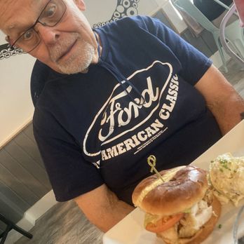 Thirsty Mermaid Raw Bar Restaurant - Dad first Snapper sandwich - Seafood Near Me - Key West, Florida Thirsty Mermaid Raw Bar Restaurant - Dad first Snapper sandwich - Seafood Near Me - Key West, Florida