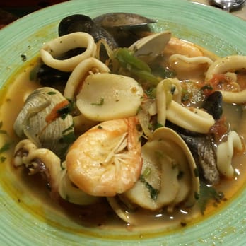 Sabry's - Special item that wasn't on the menu: Seafood soup. Not cheap for $11, but extremely filling and chock full of fresh seafood. - Seafood Near Me - Astoria, New York