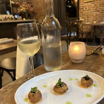 Saint - Miniature Crab Cakes - New American Near Me - New York, New York