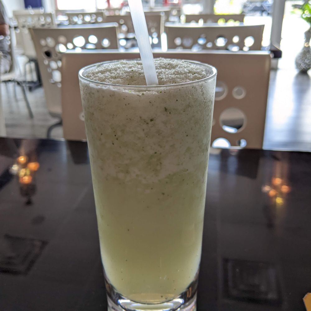 Faraon Restaurant - Rosemary frozen lemonade! A little pricey, but very refreshing. - Mediterranean Near Me - Miami, Florida Faraon Restaurant - Rosemary frozen lemonade! A little pricey, but very refreshing. - Mediterranean Near Me - Miami, Florida
