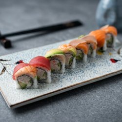 Zen Hibachi & Sushi - Rainbow roll