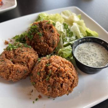 Tamr Mediterranean Grille - 5 Piece Falafel - Mediterranean Near Me - Stow, Ohio Tamr Mediterranean Grille - 5 Piece Falafel - Mediterranean Near Me - Stow, Ohio