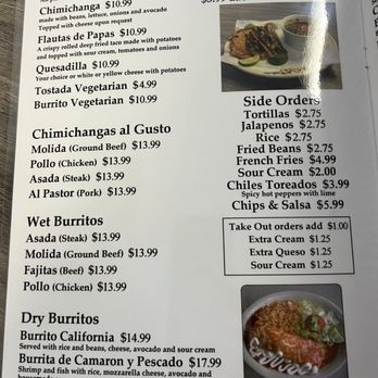 7 Mares - Menu - Mexican Near Me - Grand Rapids, Michigan