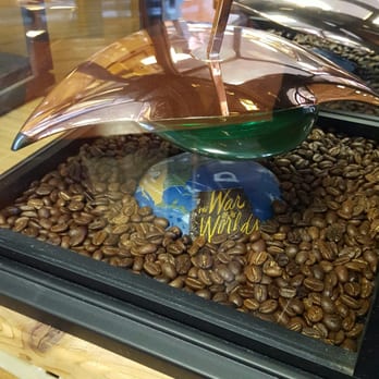 Grover's Mill Coffee House - Nicely made model of the invading ship...floating on a wave of coffee beans. - Coffee & Tea Near Me - West Windsor, New Jersey Grover's Mill Coffee House - Nicely made model of the invading ship...floating on a wave of coffee beans. - Coffee & Tea Near Me - West Windsor, New Jersey