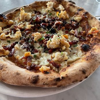 Volturno - Little neck clam pizza with bacon. - Pizza Near Me - Worcester, Massachusetts