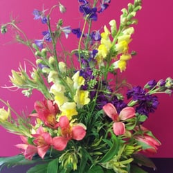 Shakopee Florist - Cheery bouquet, done very last-minute for me!