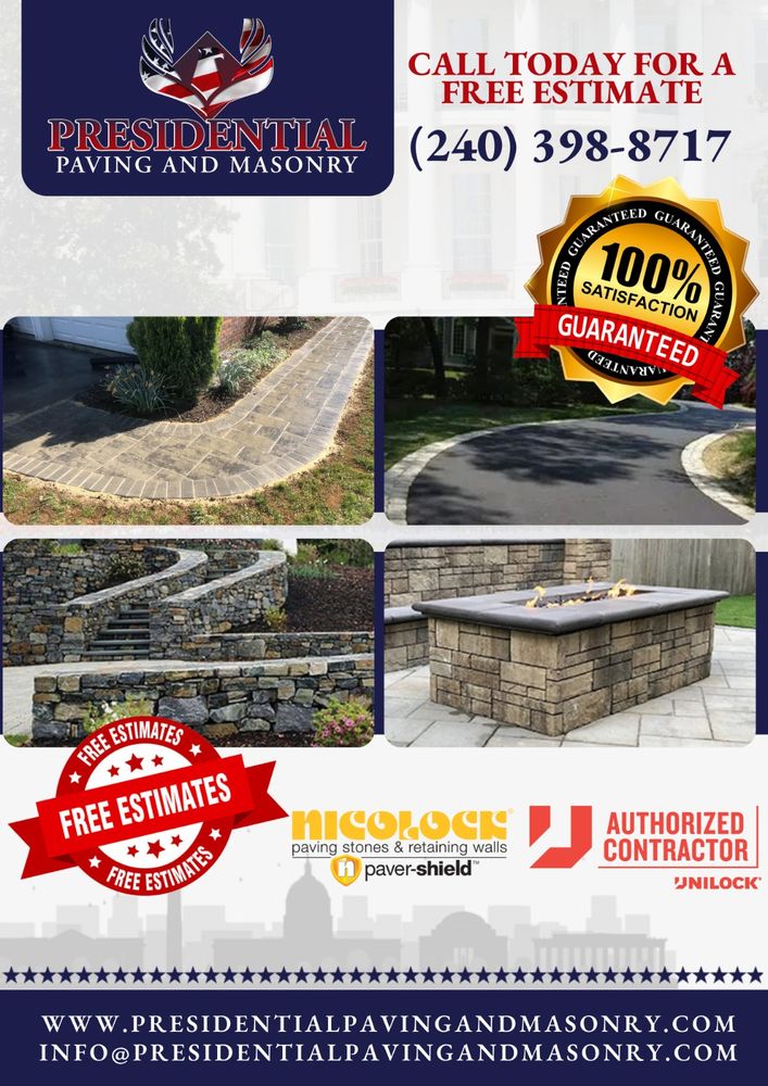 PRESIDENTIAL PAVING AND MASONRY Updated September 2024 14 Photos