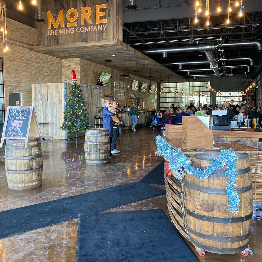 More Brewing - Waiting for the back room for our big group! Super excited to try it out for the first time - Breweries Near Me - Huntley, Illinois More Brewing - Waiting for the back room for our big group! Super excited to try it out for the first time - Breweries Near Me - Huntley, Illinois