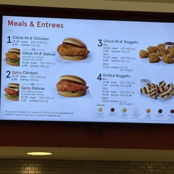 Chick-fil-A - Sandwich and meal menu - Chicken Shop Near Me - Pittsburgh, Pennsylvania Chick-fil-A - Sandwich and meal menu - Chicken Shop Near Me - Pittsburgh, Pennsylvania