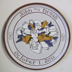 Nancy Bodmer's Pottery - An example of handmade pottery...call to customize your own.