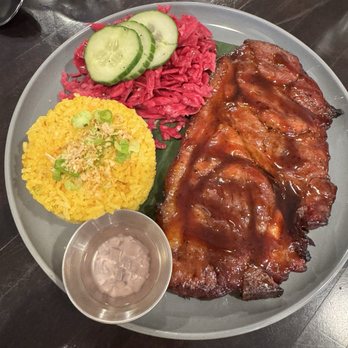 The Fattened Caf. - Pork steak BBQ - Filipino Near Me - St. Louis, Missouri