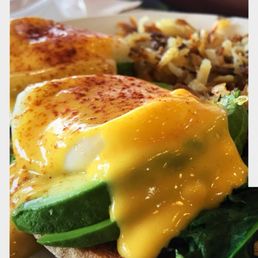 Avocado Eggs Benedict