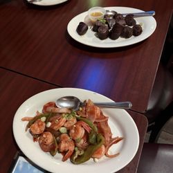 Kaieteur Tropical Mist - Pepper shrimp and black pudding too