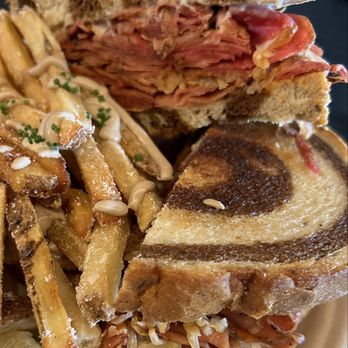Gladys Restaurant - Reuben.  Yum! - Vegan Near Me - Edgewater, Colorado