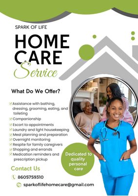 Spark of life in home care services