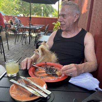 Pre-Hispanic MX Cuisine - Clair and Bailey relaxing patio watching the Bars TV. Or is he flirting with the Bartender lol. Great restaurant great outdoor area. - Mexican Near Me - Morgan Hill, California Pre-Hispanic MX Cuisine - Clair and Bailey relaxing patio watching the Bars TV. Or is he flirting with the Bartender lol. Great restaurant great outdoor area. - Mexican Near Me - Morgan Hill, California
