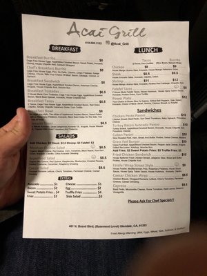 Menu photo 5 Acai Grill Glendale, CA Menu photo 5 Acai Grill Glendale, CA