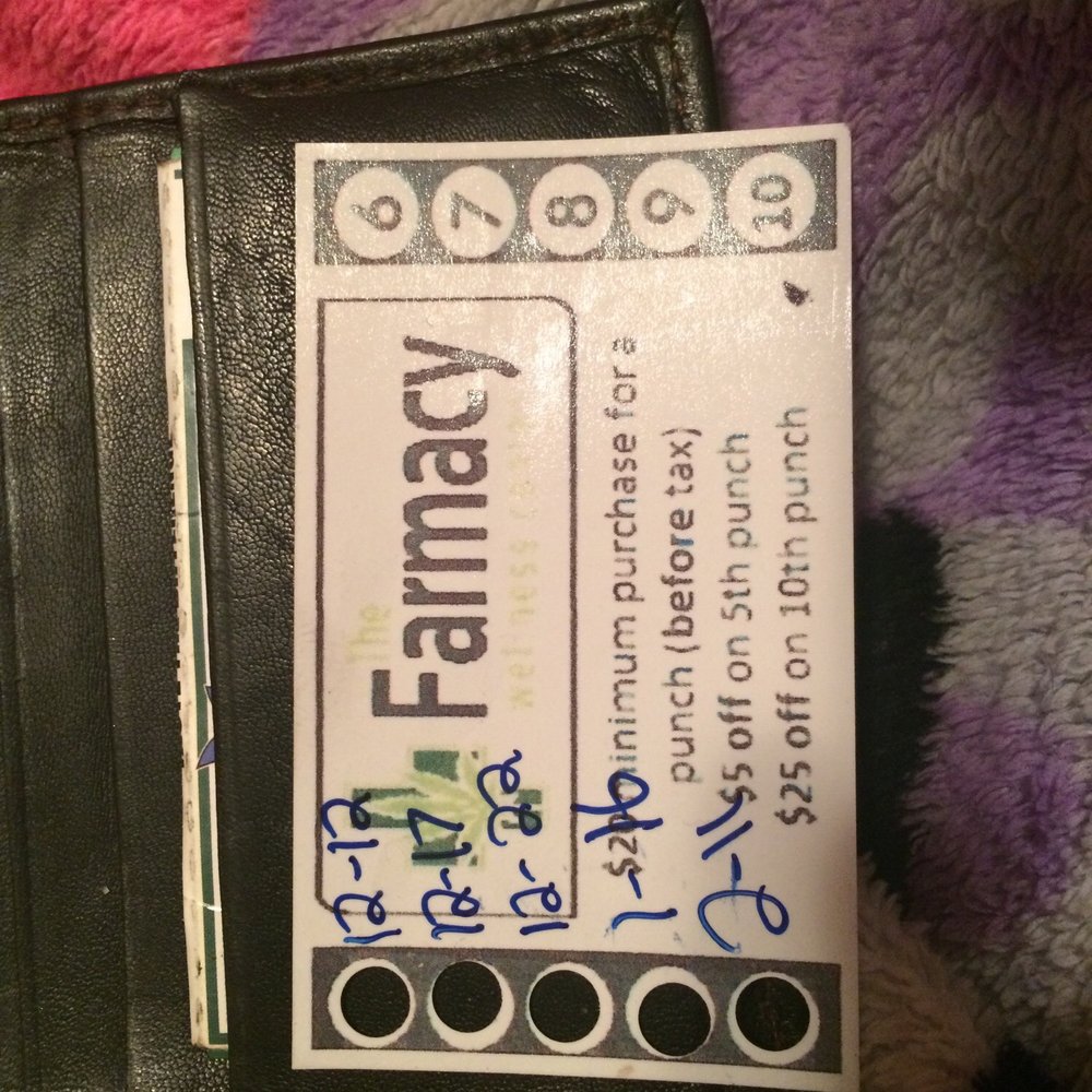 Pharmacy punch card! Woot!