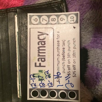 The Farmacy - Pharmacy punch card! Woot! - Cannabis Dispensaries Near Me - Astoria, Oregon The Farmacy - Pharmacy punch card! Woot! - Cannabis Dispensaries Near Me - Astoria, Oregon
