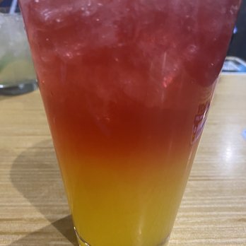 Buffalo Wild Wings - Tropical cocktail drink, too sweet - Chicken Wings Near Me - Burbank, California