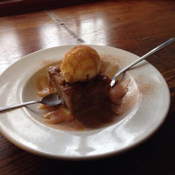 The Root Cellar Cafe - The amazing bread pudding!!! - Breakfast & Brunch Near Me - San Marcos, Texas