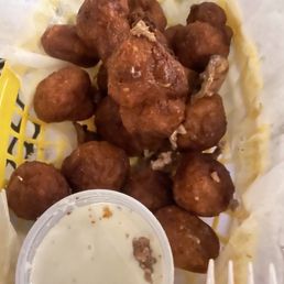 Fried mushrooms
