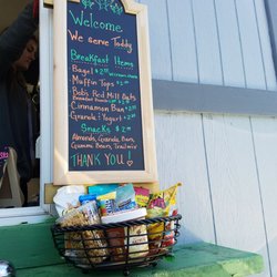 Cactus Coffee - The snacks and food menu.