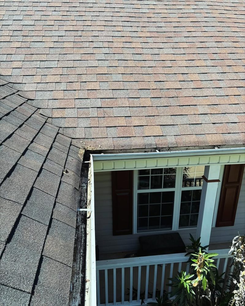 Slide of Studs Gutter Cleaning