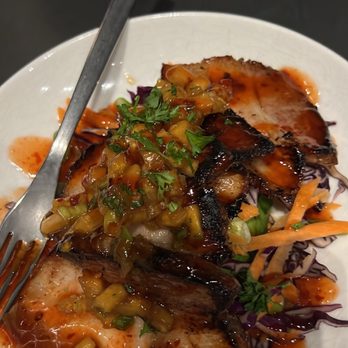 Branch & Bird - Grilled pork belly - Cocktail Bars Near Me - Fort Worth, Texas