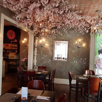 Pinksushi and Grill Bar - cherry blossoms on the ceiling - Japanese Near Me - Shediac, New Brunswick Pinksushi and Grill Bar - cherry blossoms on the ceiling - Japanese Near Me - Shediac, New Brunswick