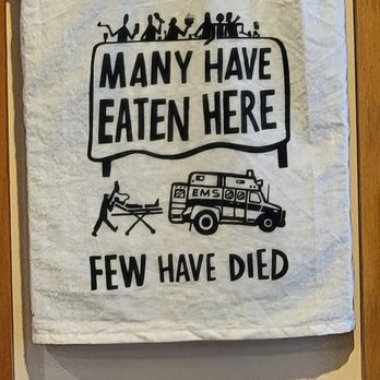 Elm Street Eatery - a t - shirt hanging on a door - American Near Me - Lebanon, Missouri Elm Street Eatery - a t - shirt hanging on a door - American Near Me - Lebanon, Missouri
