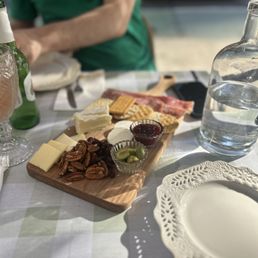 Charcuterie and cheese board