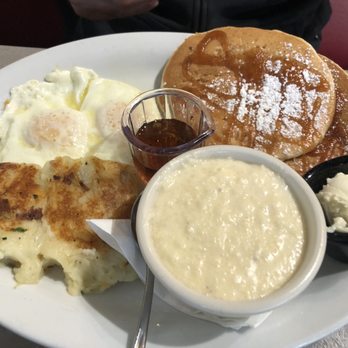 Ruperts at the Edge - Johnny got the grits they were so yummy and creamy - Breakfast & Brunch Near Me - Edgewater, Colorado Ruperts at the Edge - Johnny got the grits they were so yummy and creamy - Breakfast & Brunch Near Me - Edgewater, Colorado