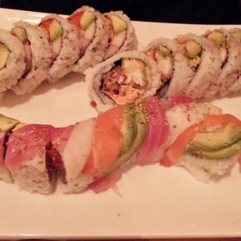 Sushi Yama - Green Bay Roll, Rainbow Roll and one other delicious roll - Japanese Near Me - Vienna, Virginia Sushi Yama - Green Bay Roll, Rainbow Roll and one other delicious roll - Japanese Near Me - Vienna, Virginia