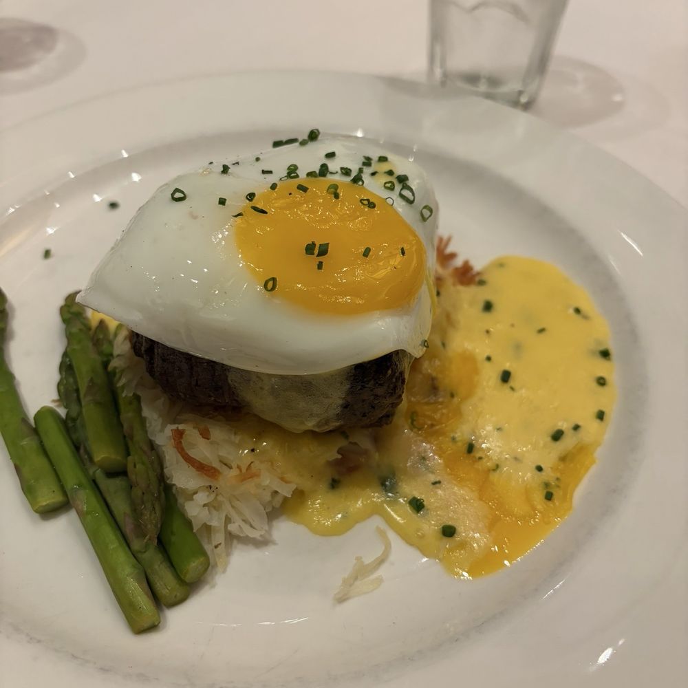 The Capital Grille - Filet with egg - Steakhouses Near Me - Indianapolis, Indiana The Capital Grille - Filet with egg - Steakhouses Near Me - Indianapolis, Indiana