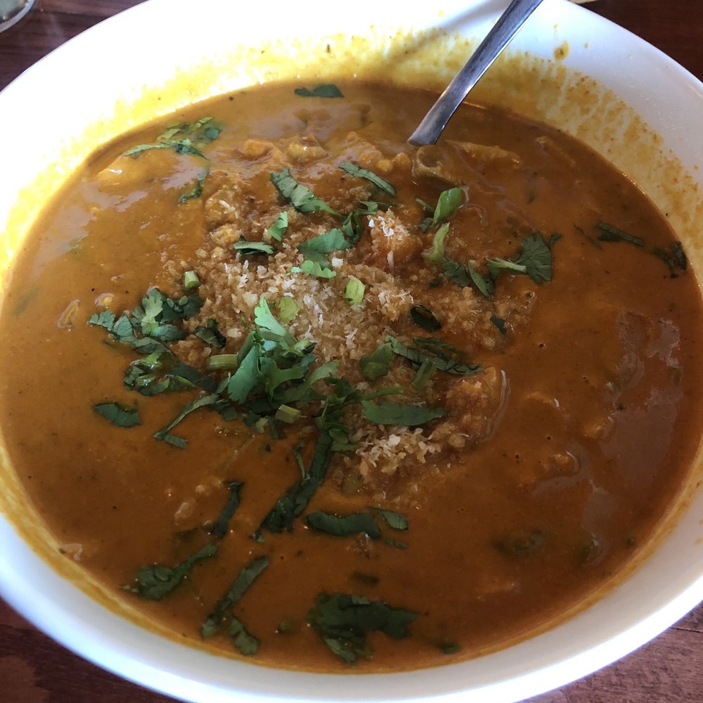 Tikka & Grill, Nepali and Indian Food - Vegan vegetable coconut soup $9, a little spicy! - Indian Near Me - Denver, Colorado Tikka & Grill, Nepali and Indian Food - Vegan vegetable coconut soup $9, a little spicy! - Indian Near Me - Denver, Colorado