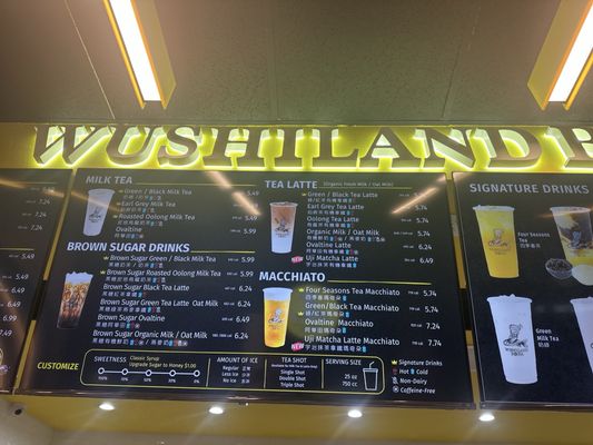 Menu photo 8 Wushiland Boba Chino Hills, CA Menu photo 8 Wushiland Boba Chino Hills, CA