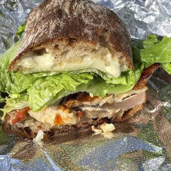 The Model Bakery - Not really a chicken panini if you ask me - Bakeries Near Me - Napa, California The Model Bakery - Not really a chicken panini if you ask me - Bakeries Near Me - Napa, California