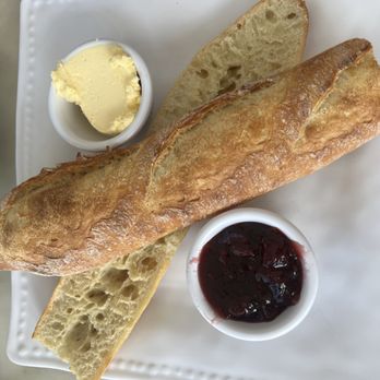 Le Petit Paris - Half Baguette Tartine With Butter - French Near Me - Atlantic Beach, Florida Le Petit Paris - Half Baguette Tartine With Butter - French Near Me - Atlantic Beach, Florida